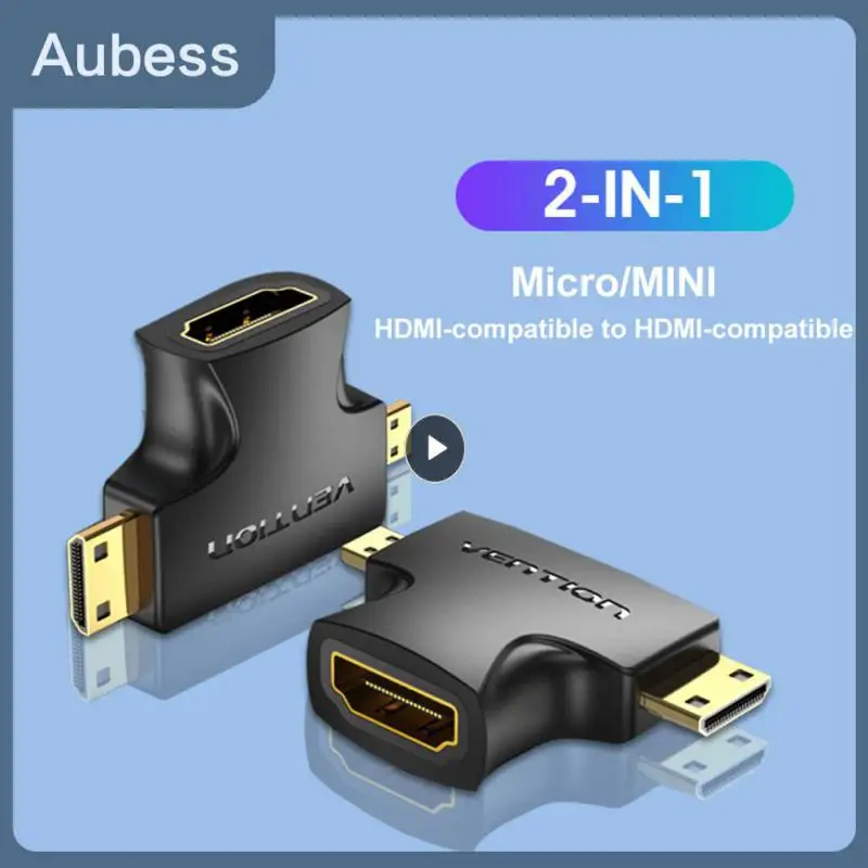 

Для камеры ТВ Micro HDMI-совместимый 1080p @ 60 Гц микро адаптер складной для проектора дисплей адаптер проекции HDMI-совместимый