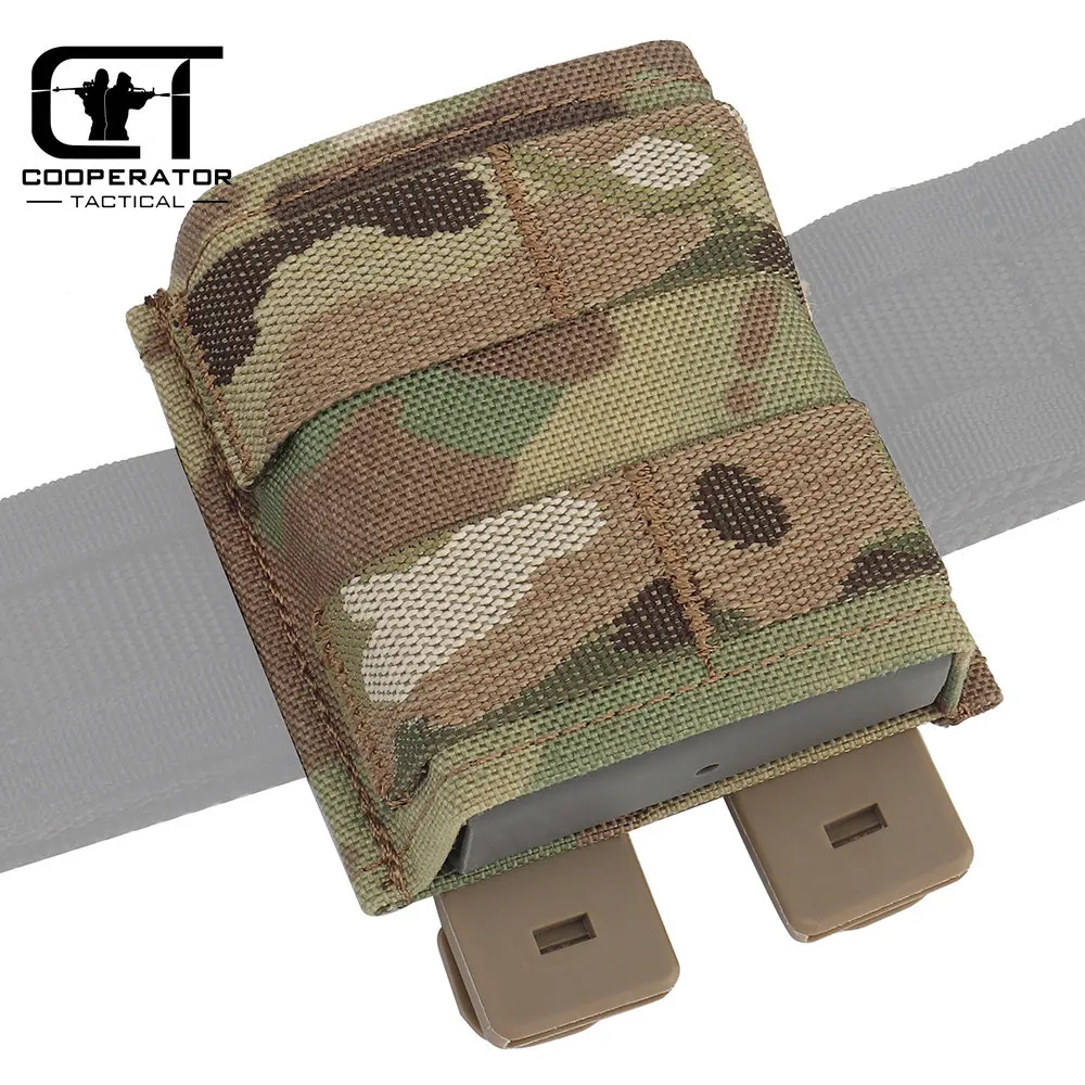 

FAST Single 5.56mm Magazine Pouch with KYWI Insert Rifle Mag Pouch For Molle Webbed Gear Tactical Belt Airsoft Military