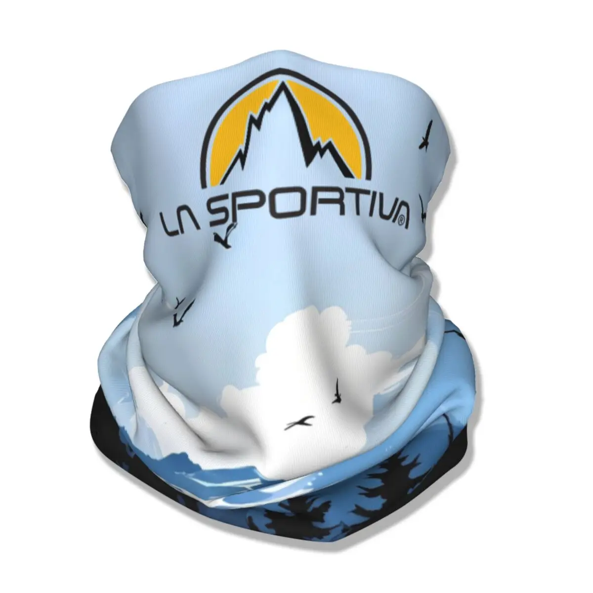 Бандана с логотипом La Sportiva Балаклава принтом шарф для лица теплый велосипедный