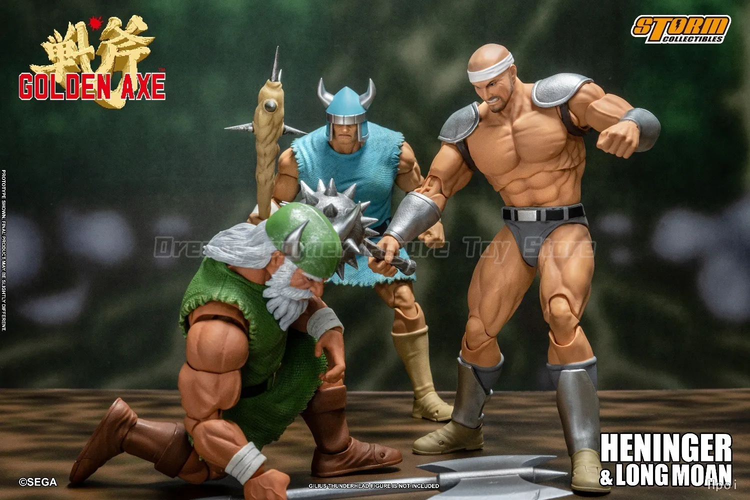 【В наличии】Оригинальные коллекционные предметы Storm Golden Axe HENINGER & LONG MOAN 2 ПАКЕТ 112 Фигурки Модели Игрушки Украшения (art.: 3920cfeb6229f) - 3920cfeb6229f