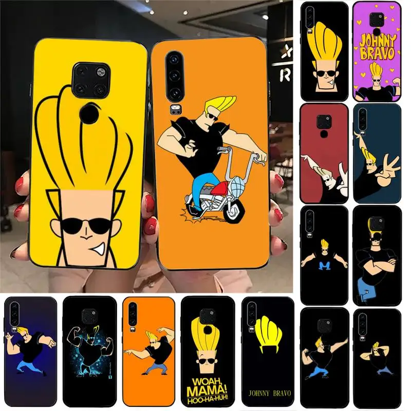 

Johnny Bravo Phone Case For Huawei Nova3I 3E mate9 10 20lite 20Pro 40 30pro funda case