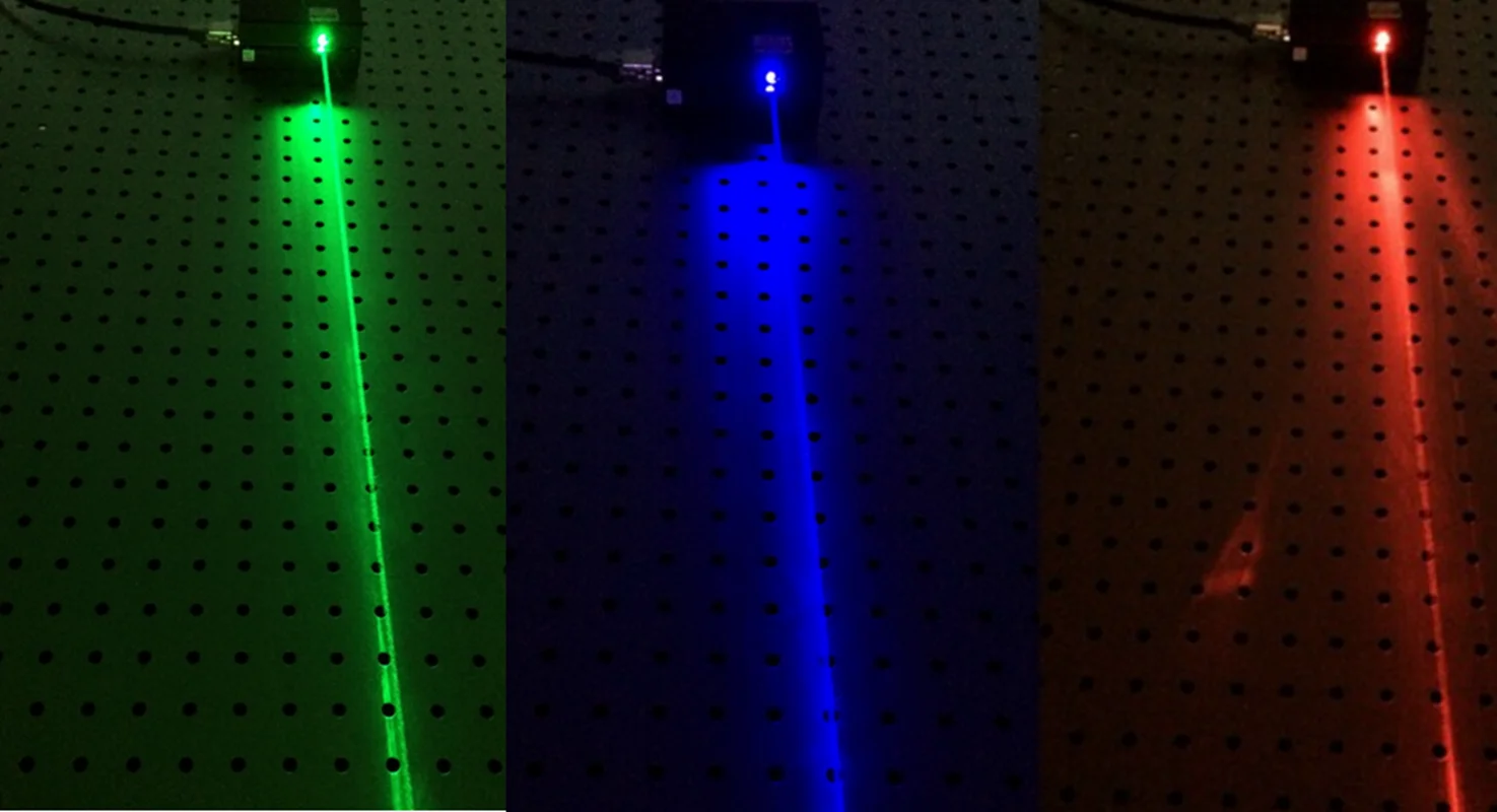 Красный зеленый синий синтетический белый лазер RGB synoptics 638 520 445nm высокой мощности