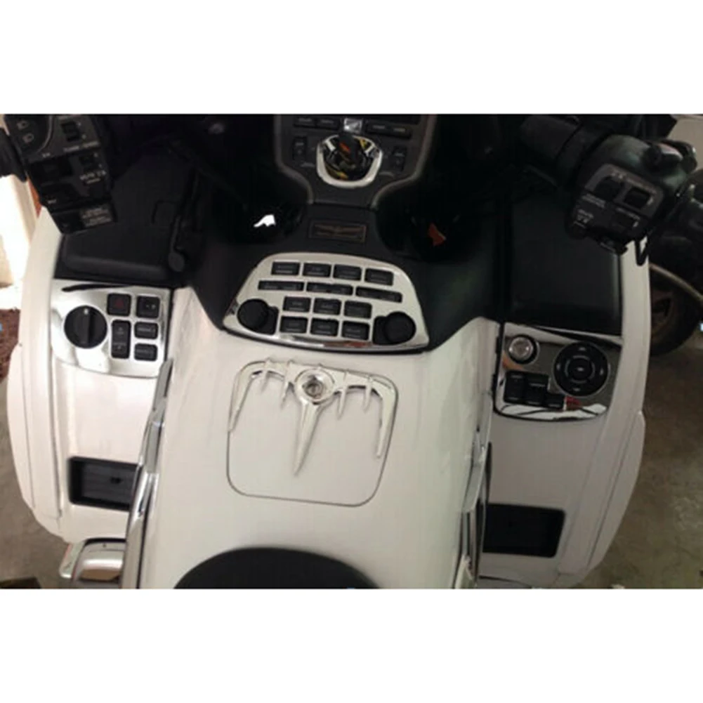 

Control Accent Fairing Waterproof 1Pcs 2001-2011 ABS Plastic Accessories Replacement For Honda Goldwing GL1800