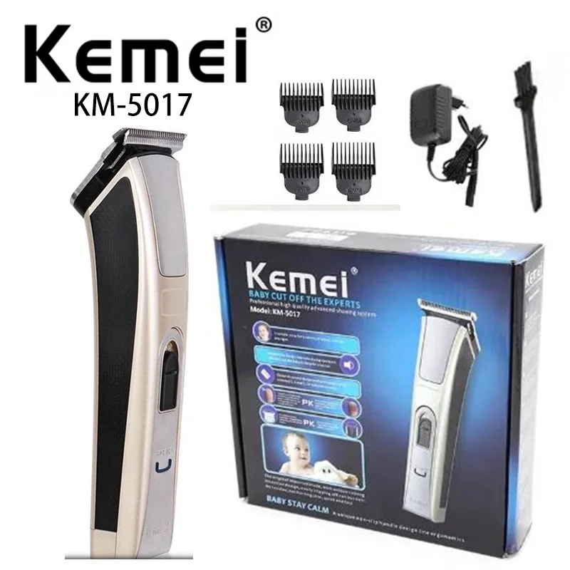 Высококачественная электрическая машинка для стрижки волос от Kemei, триммер для парикмахерской и резьбы, профессиональный беспроводной триммер, многофункциональный триммер