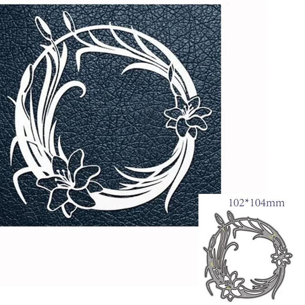 Набор Металлических Штампов Для Высечки - Узоры В Виде Звезды Сердца Дерева