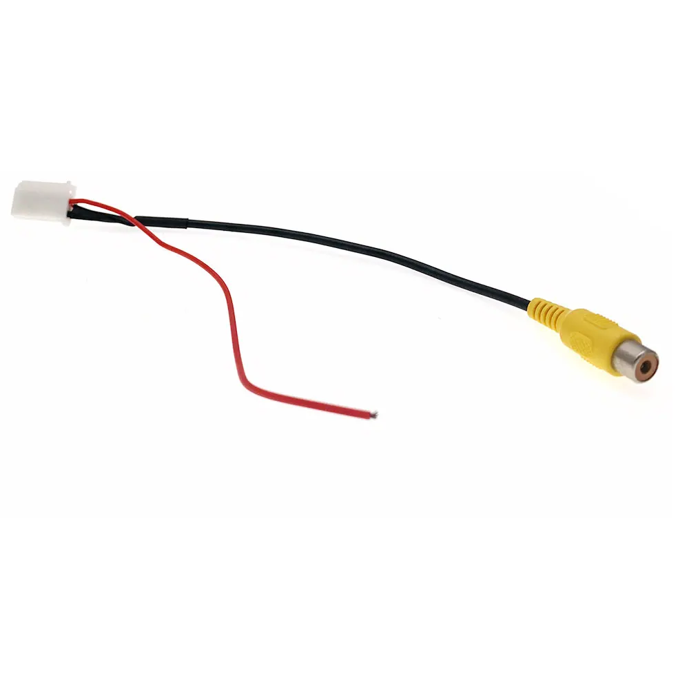 

4-контактный автомобильный радиоприемник с камерой заднего вида, видео RCA от 12 В до 5 В, 6 в, кабель адаптера для Toyota Eclipse, avn-133 ucnv- Fit, Android-навигация