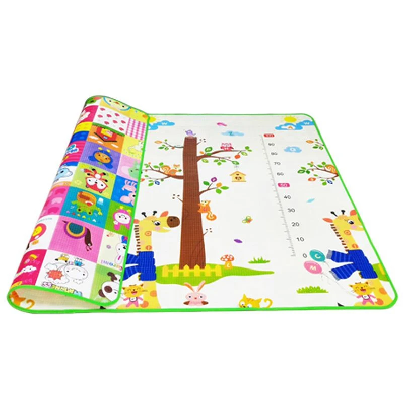 1cm EPE Environmentally Friendly Thick Baby Crawling Play Mats Folding Mat Carpet Play Mat for Children's Safety Mat Rug Playmat images - 6