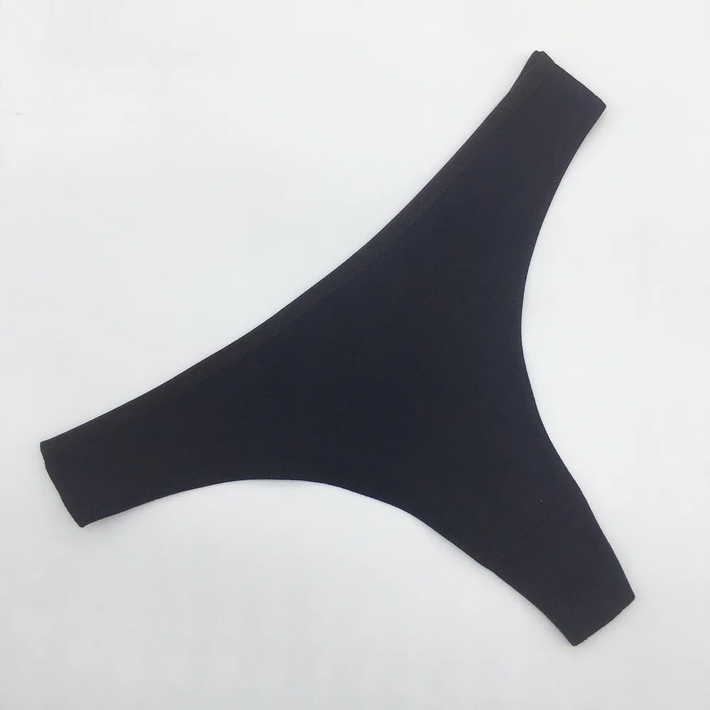 10 Pieces/Set Women's Underwear Panties Cotton Sexy Thong Soft Plus Size M-XXL G-String Breathable Comfortable Lingerie Tangas