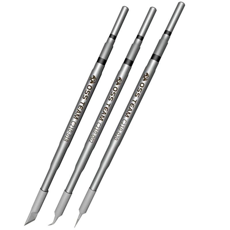 Универсальный сварочный наконечник OSS C210 для картриджа Paverty Ph Somalilandornalist Station JBC T210