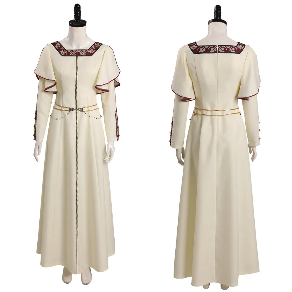 

Dragon Princess Rhaenyra Cosplay Costume Dress Outfits Halloween Carnival Suit For Women Girls