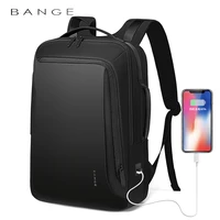 bange 15 6 inch laptop backpack for men water repellent functional rucksack with usb charging port travel backpacks male