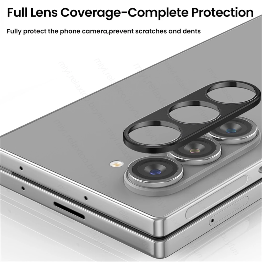 Чехол для Samsung Galaxy ZFold 6 защитный колпачок объектива камеры из сплава Matel Ring Z Fold6 5G