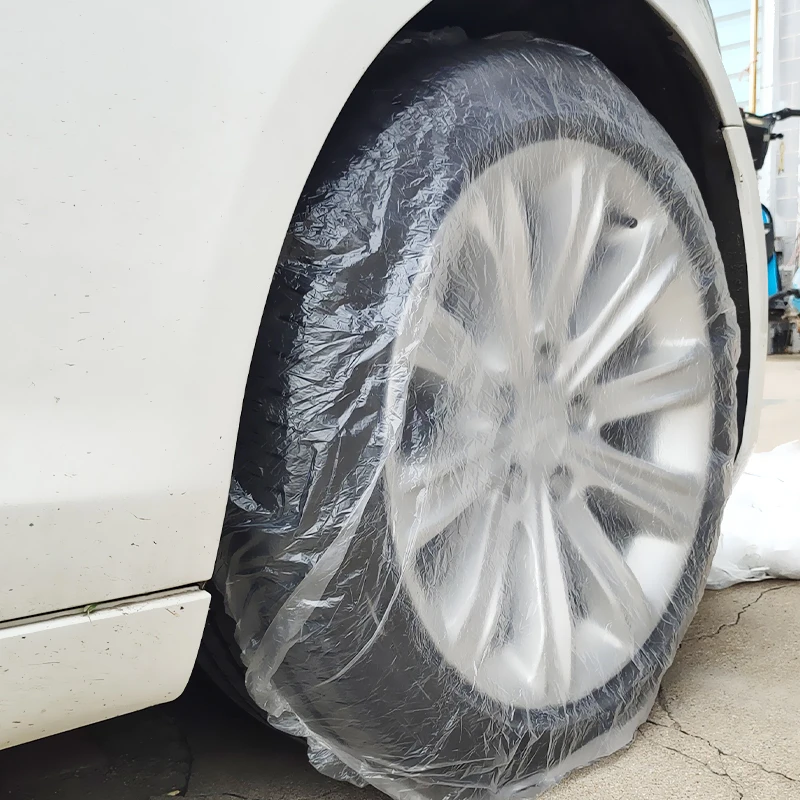 40PCS Tire Wheel Cover Automobile Decorative Tire Protective Sleeve Spare Wheel Tire Tyre Soft Cover Vehicle  Wheel Protector enlarge