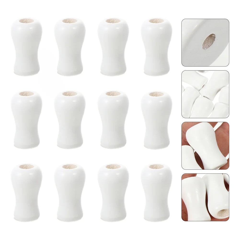 

24pcs Window Blind Wood Cord Knobs Wooden Hanging Blind Small Pendants Drops End for Blinds or Shades DIY Home Decoration
