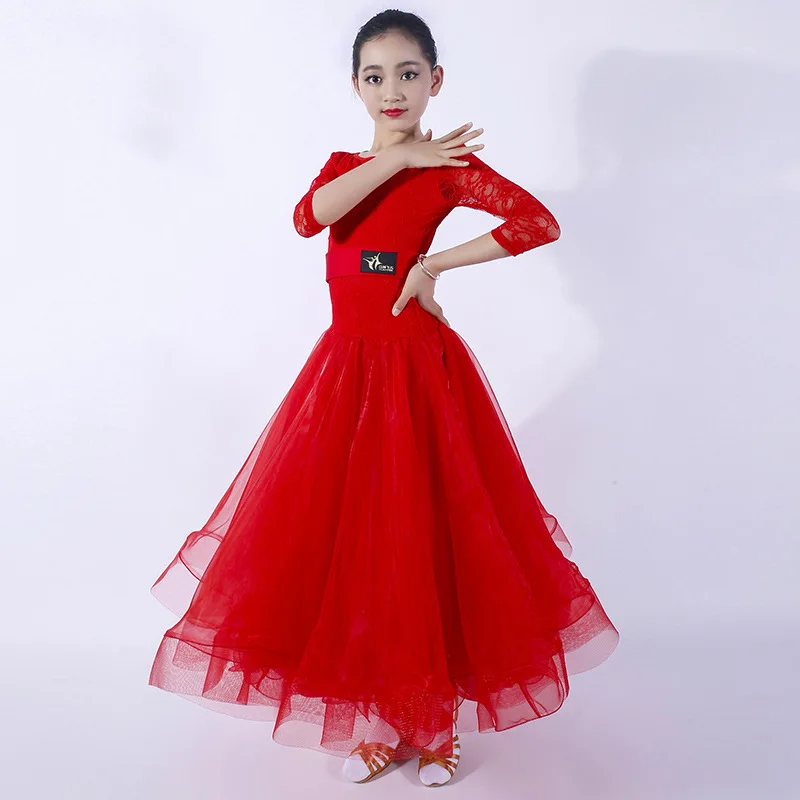 

New Elegant Adult Modern Dance Costume Sexy Dress Women's National Standard Dance Costume Waltz Grand Display Performance Dress