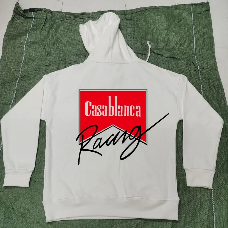 

Real Photo CASABLANCA Hoodie Europe American Fashion Trend New Casablanca Hoody Sweatshirts High Street All-match Pullover