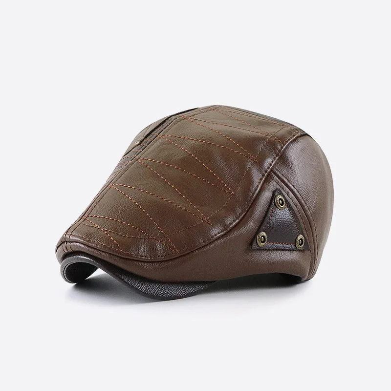 2022 Kapelusz Damski Кепка из искусственной кожи Baret Kangol Мужская Женская британская кепка