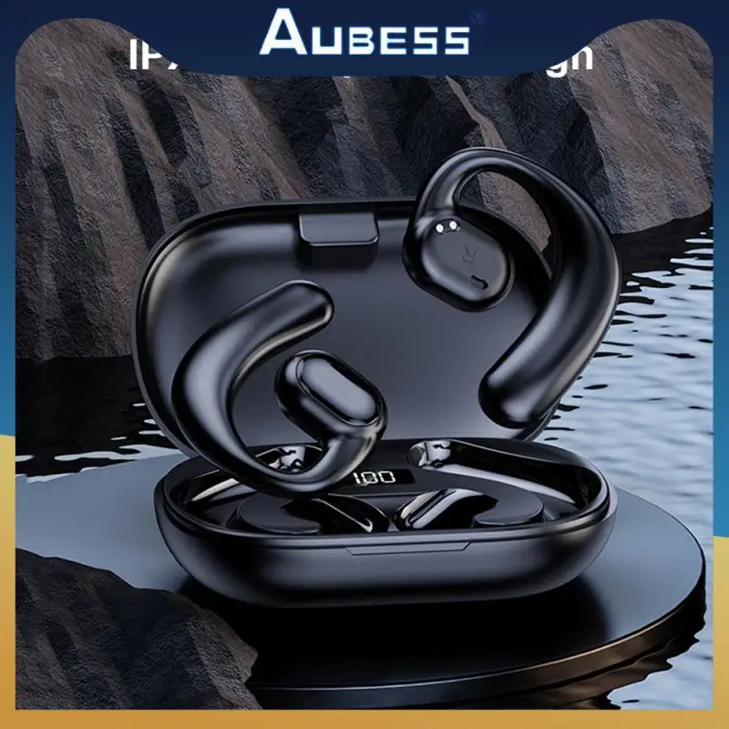 

Magnetic Wireless Headset Charging Duration 1.5-2 Hours Earphone Mini Touch Control Headset Open To Listen No Pain