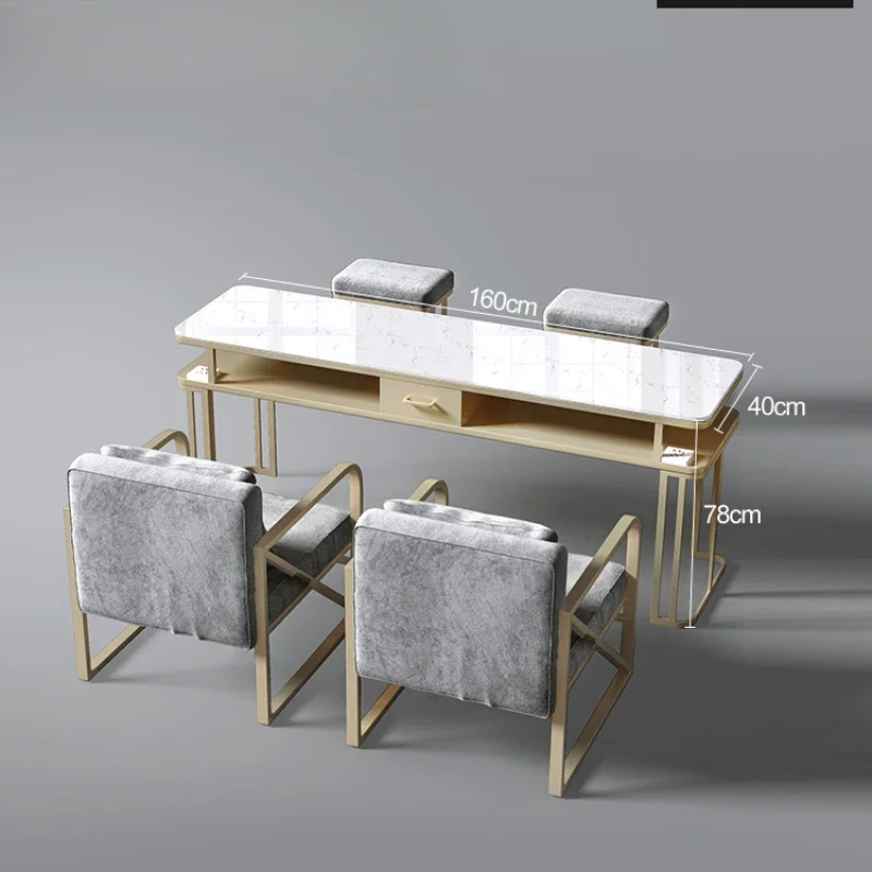 Роскошные мраморные столы для ногтей профессиональный современный пылесос