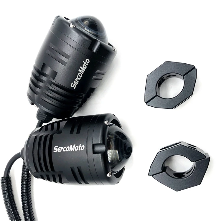 

Sercomoto Motorcycle Fog Lights LED Auxiliary Fog Light Assembly Driving Lamp 40W For R1200GS ADV F800GS F700GS F650GS K1600
