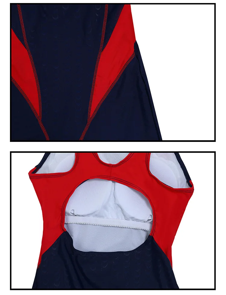 Women Professional One Piece Sexy Swimsuit Competitive Bodysuit Push Up Monokini Female Plus Size Quick Dry Beach Bathing Suit