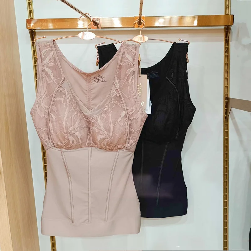 Weini Body Carving Wn9420 Осень и зима Горячая с чашкой на животе удерживающая Beau жилет для