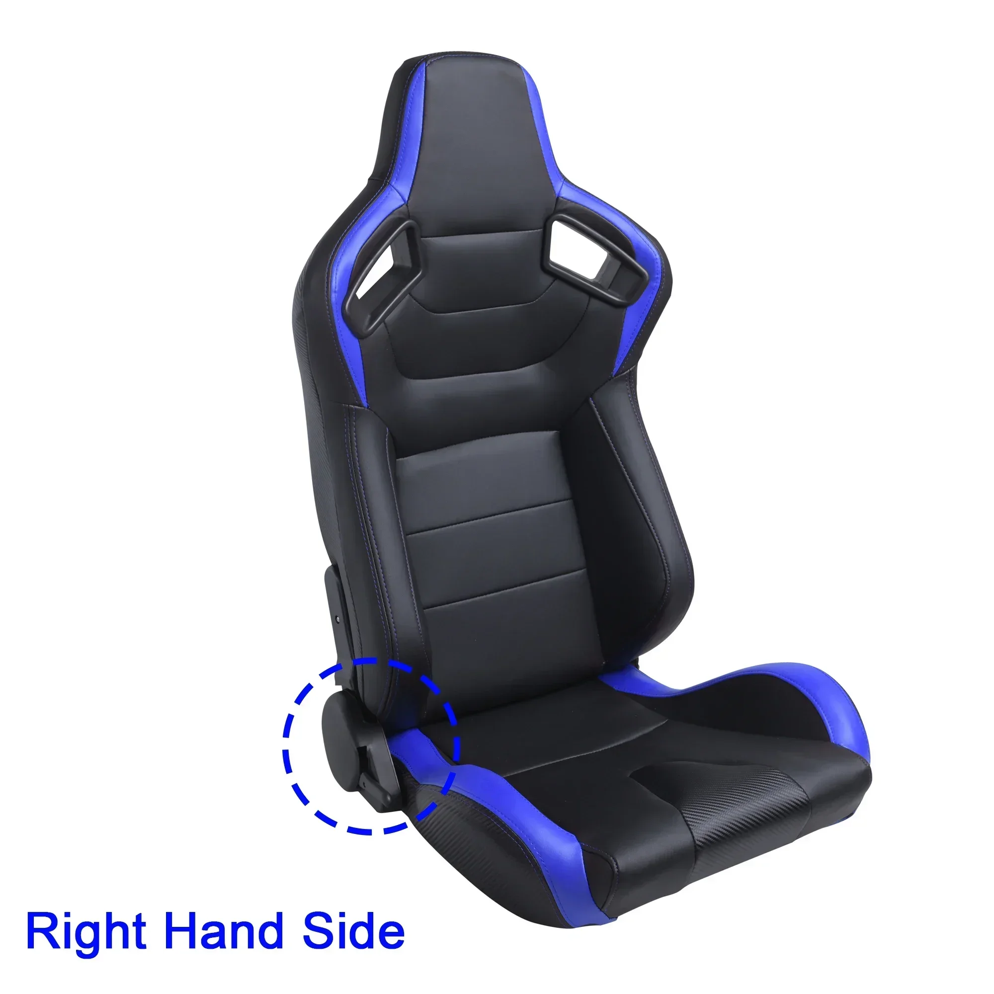 

Автомобильное гоночное сиденье, регулируемое универсальное автомобильное сиденье-ковш с 3D полной оберткой, гоночное сиденье из ПВХ с 1 слайдером