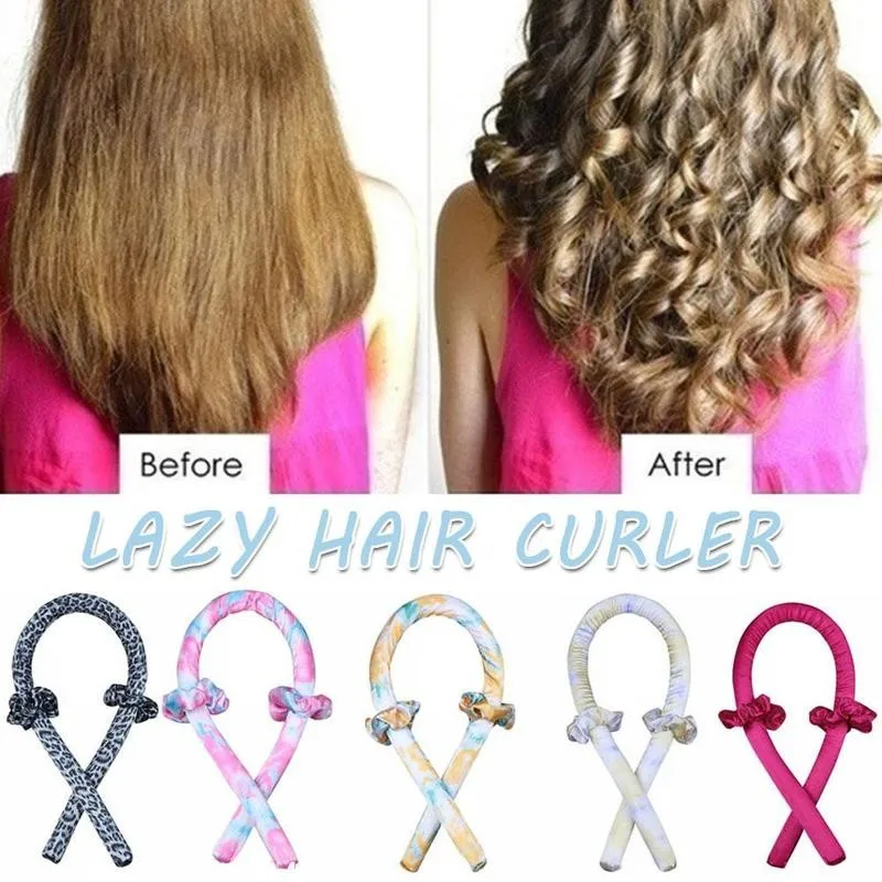 

Hair curler no heat Lazy Curling Ribbon Make hair rollers, curlers flexi rods wave formers,heatless curls,rizadores de cabello