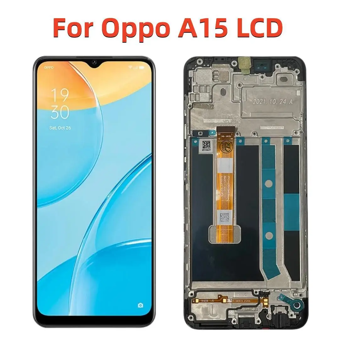 

6,52 ''Оригинальный ЖК-дисплей для Oppo A15 для Oppo A15s с рамкой CPH2185