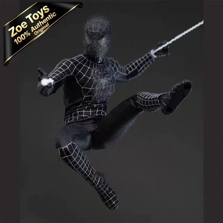 Фото В наличии: Коллекционная фигурка WELIKE WEB SLINGER WLT04 или WLT05 Тоби Магуайра (Человек-паук) в красном костюме, масштаб 1/12. Идеальный подарок для фанатов. №3