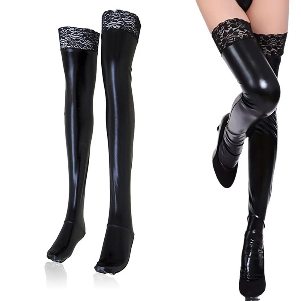 Кружевные однотонные колготки для клуба или дома сезон весна-лето