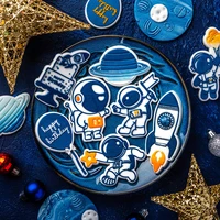 baking mold spaceman planet astronaut cookie cutter mold cake fondant decorate diy pastry impression stamper kitchen accessories