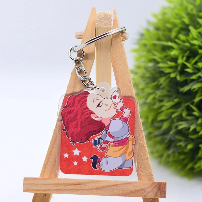 Аниме Охотник X Hunter брелок косплей Killua Zoldyck Kurapika Gon брелки акриловая подвеска