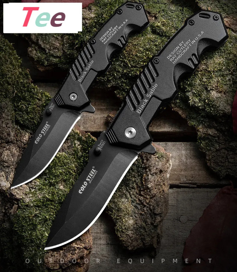 

Складной нож для выживания на природе, тактические ножи для повседневного использования, высокопрочный Военный нож для выживания на природе, для самообороны