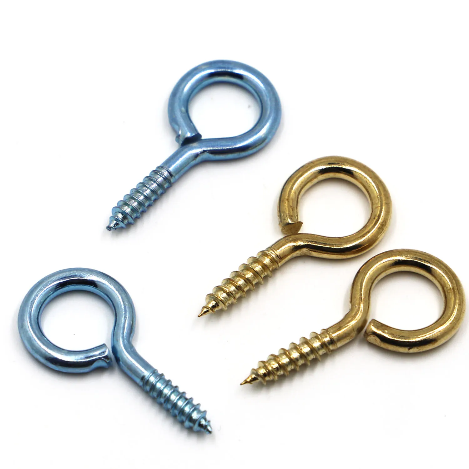 

Eye Pins Eyepins Hooks Eyelets Screw 0# 1# 2# 3# 4# 5# 6# 8# 10# 12# 14# Threaded Clasps Hooks Jewelry Findings For Making DIY