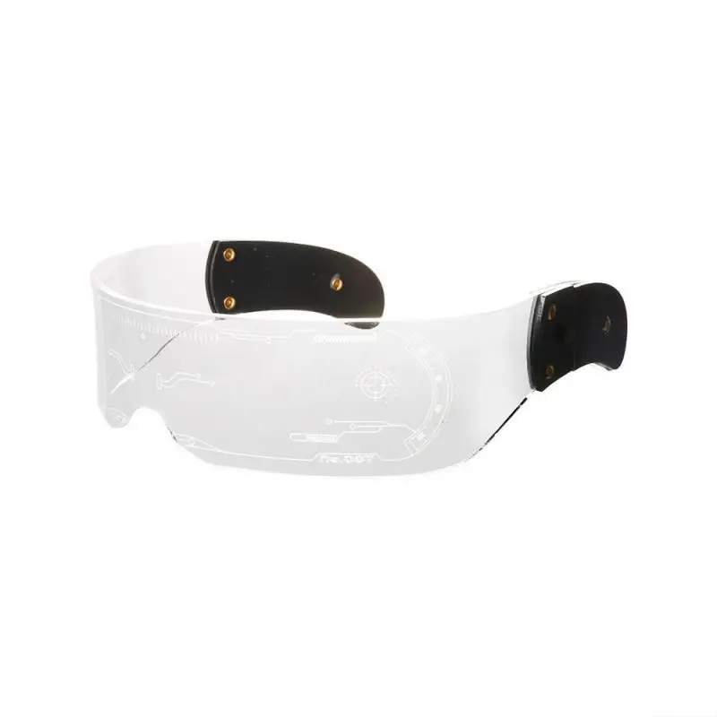 

LED Luminous Очки Halloween Christmas Party Glasses KTV Nightclubs Bundi Concerts Festival Supplie Goggle Car Accessories