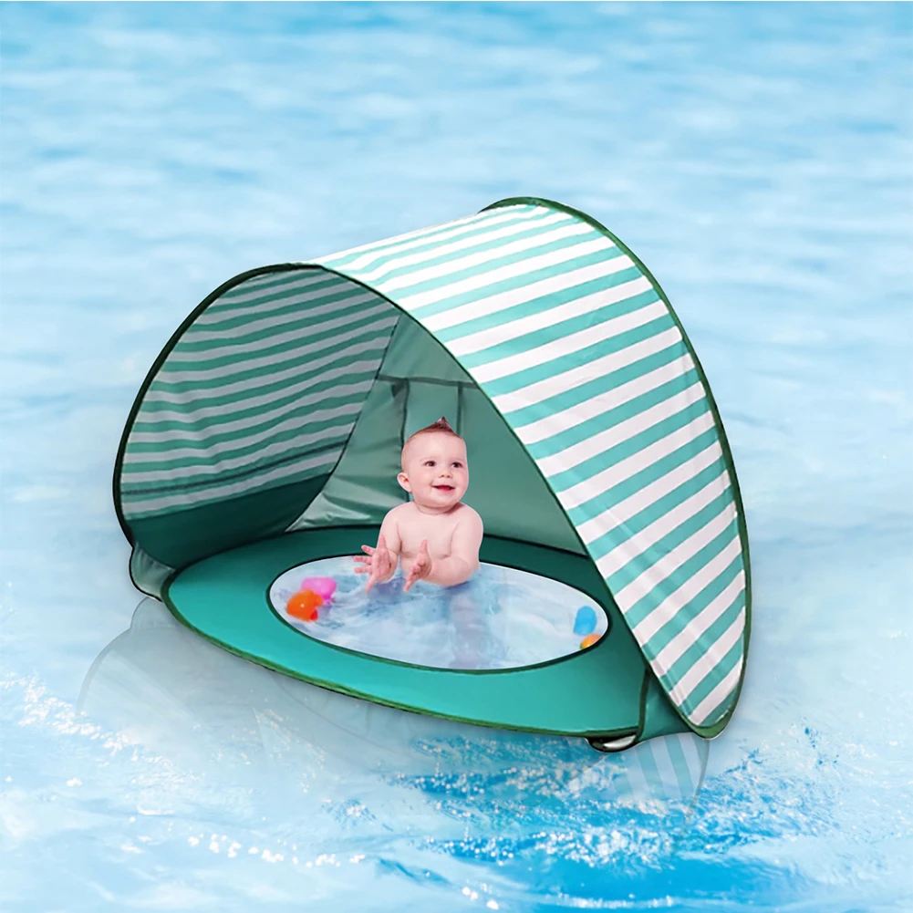 

Kids Outdoor Seaside Sunshade Beach Tents Baby Waterproof Folding Play Sand Tent UV Protection Water Playing Toy