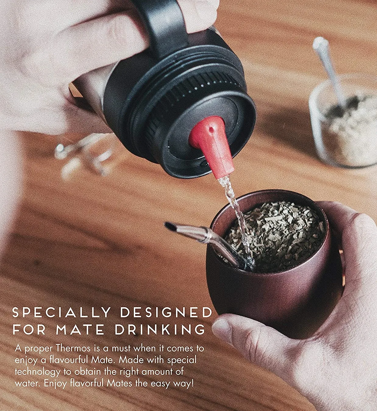 Термос с двойными стенками из нержавеющей стали 1000 мл