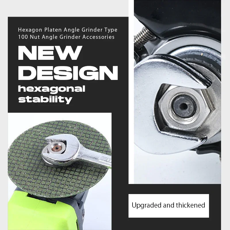 Angle Grinder Nut M10 M14 Nut Hexagon Platen Petsnovo