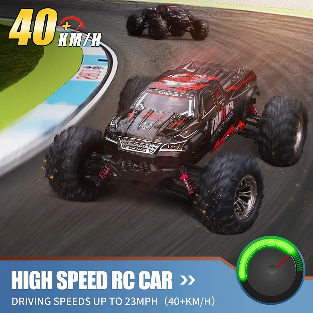 RC Car 40KM/H High Speed Racing Remote Control Car Truck for Adults 4WD Off Road Monster Trucks Climbing Vehicle Christmas Gift images - 6