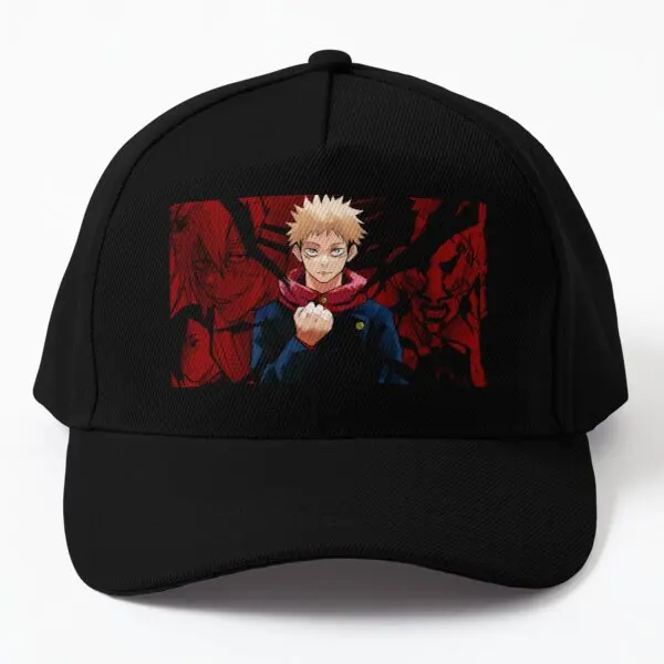 

Itadori Yuji Black Flash Baseball Cap Hat Sun Outdoor Mens Casual Bonnet Printed Sport Snapback Casquette Solid Color Summer