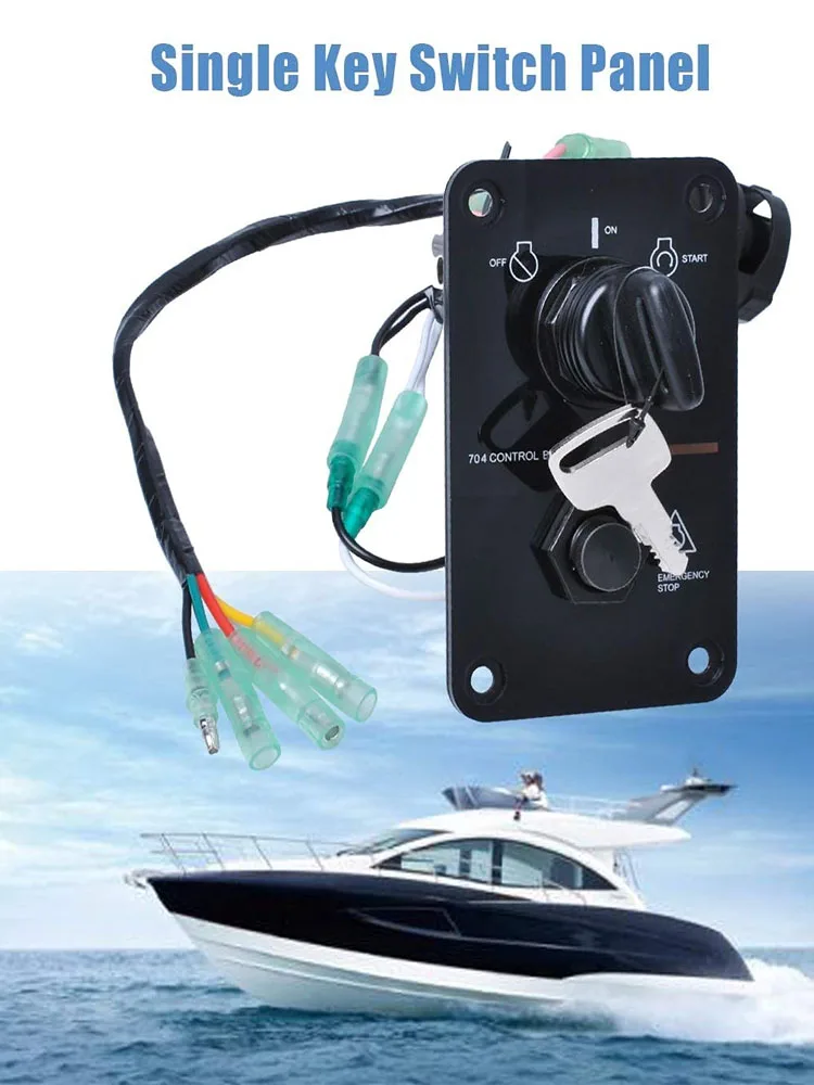 Панель переключателя с одним двигателем совместимая подвесным зажиганием 12В