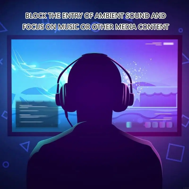 2025 Новые ушные подушки для наушников HD300PRO усиливает комфорт и звуковую изоляцию