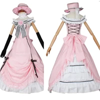 anime black butler kuroshitsuji ciel phantomhive maid dress outfits anime cosplay costumes wigs