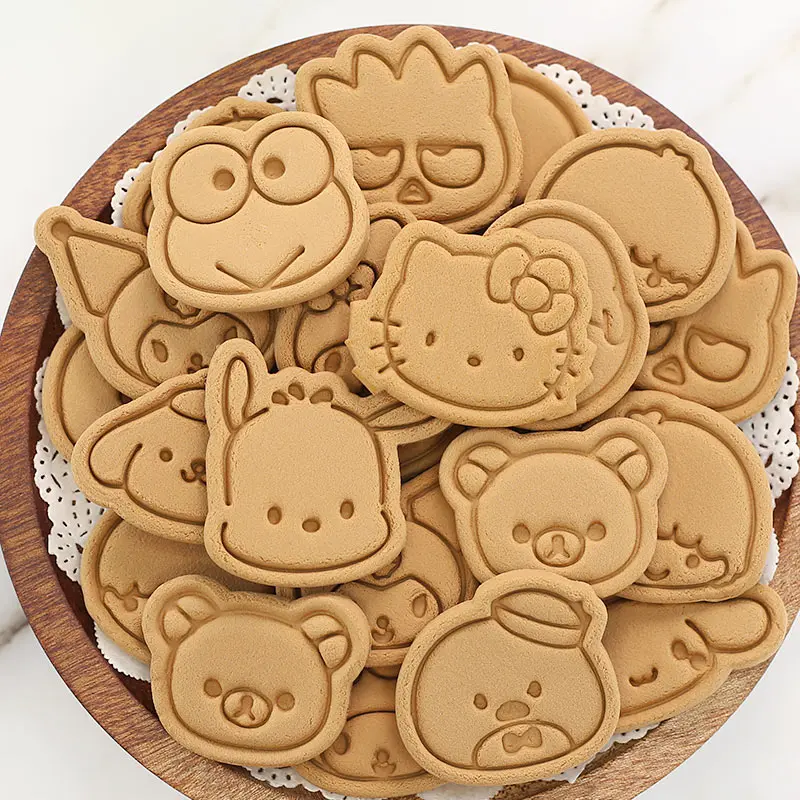 

Резак для печенья в виде кошки 22 дюйма, пластиковый нож для печенья, кухонные инструменты для выпечки фруктов, тортов, форма для тиснения