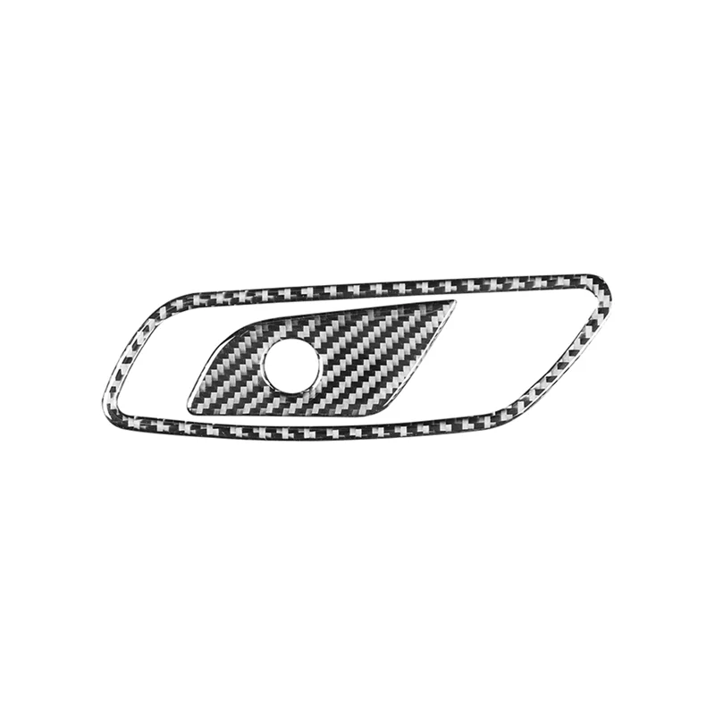 Наклейки из углеродного волокна для A6 C8 2019-2023 автомобильная консоль второй пилот