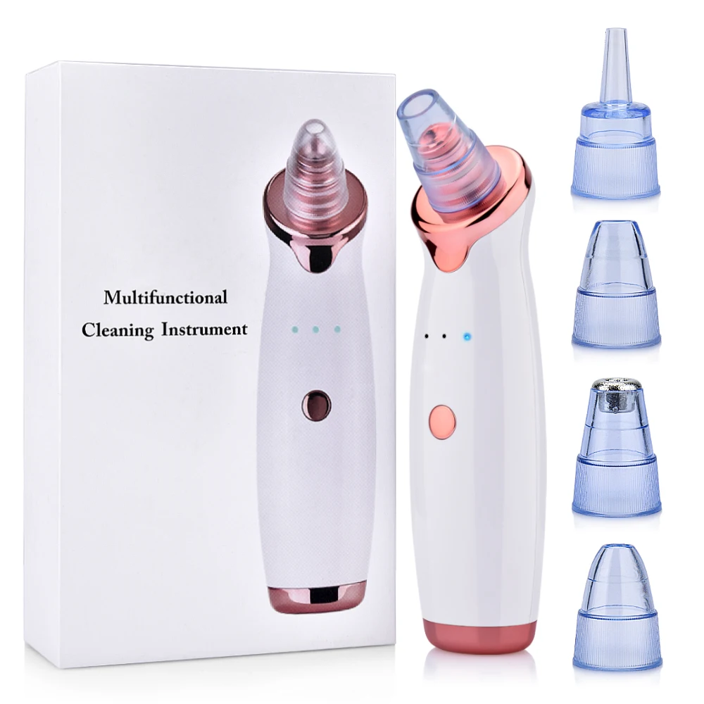 

Blackhead Remover Vacuum Electric Nose Beauty Face Deep Cleansing Skin Care Vacuum Black Spots Acne Pore Cleaner Pimple Tool