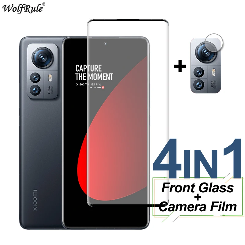 

Full Cover Screen Protector For Xiaomi 12S Pro Tempered Glass Protective Phone Camera Film For Xiaomi Mi 12S Pro 12 12X 11 Ultra