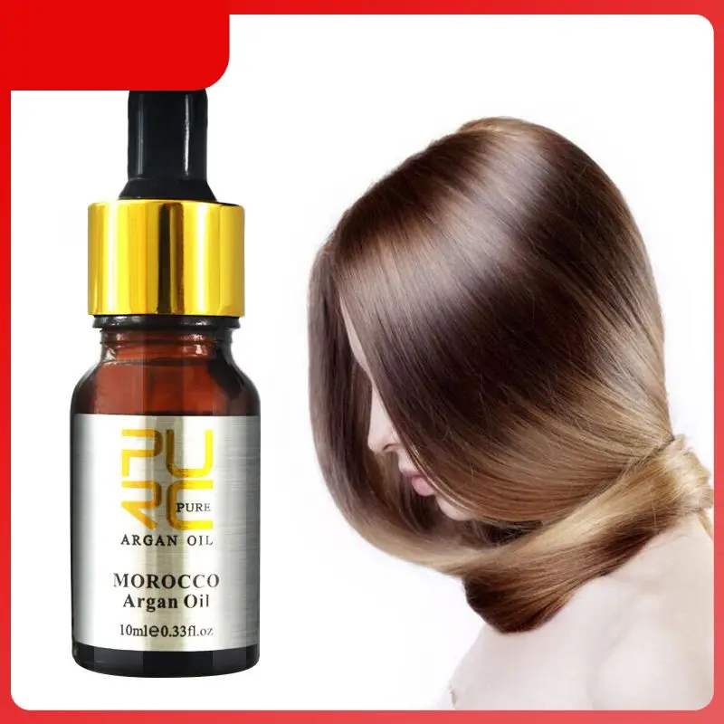 

PURC Moroccan Purc Argan Oil Conditioner for Hair Care 10ml Hair Growth Essential Oil Repair Body Oil Hair Care TSLM1