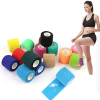 self adhesive elastic bandage non woven fabric tape knee finger wrist support disposable bandage tape body care pain relief